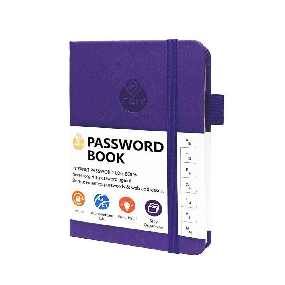 Alphabetical Tabs Password Book 68Sheets Password Organizer for Website Logins