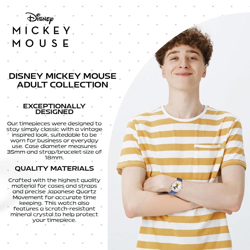 EWatchFactory Disney Mickey Mouse WDS001238 Наручные часы, Синие,