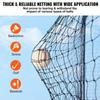 Baseball Batting Netting, Professional Softball Baseball Batting Hitting Training Net, Practice Portable Pitching Cage Net with Door & Carry Bag,