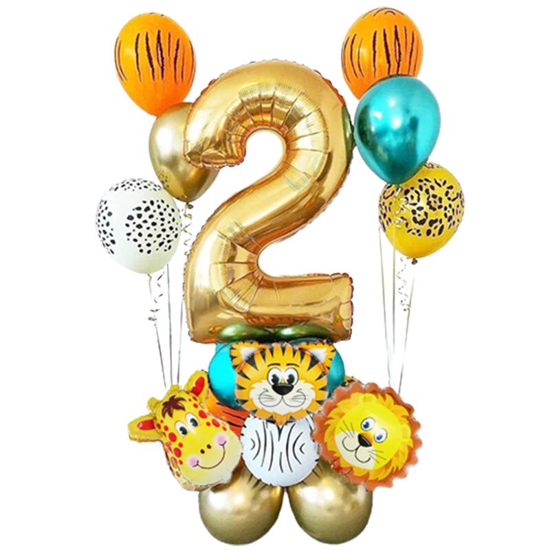 Лесные животные украшения для вечеринок Лев Тигр Одноразовая посуда Бумажные тарелки Стаканы День рождения Baby Shower Дети сувениры Товары для вечеринок