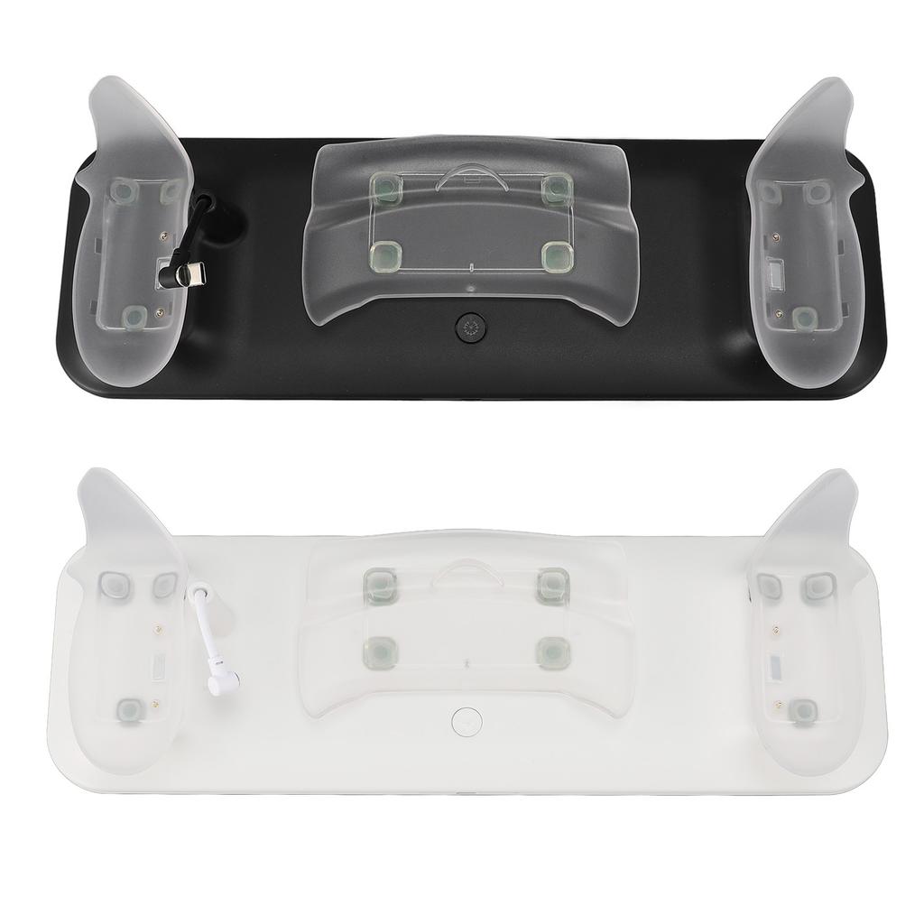 Зарядная станция для контроллера VR-гарнитуры с магнитными контактами и RGB-подсветкой