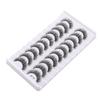 10 Pairs Natural Long 3D Mink Eyelashes Fluffy Manga Lashes False Eyelashes  Eye Makeup Tool