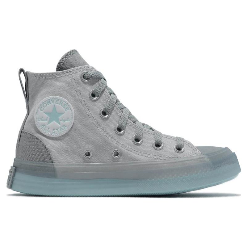Converse Chuck Taylor All Star Удобные Высокие Кеды из Канваса Унисекс Серые