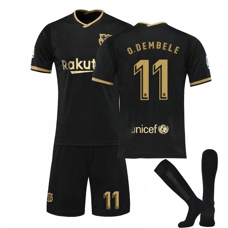 Футболка Барселоны - домашняя и выездная номер Месси игровая футболка, детский спортивный футбольный костюм футболка мужская