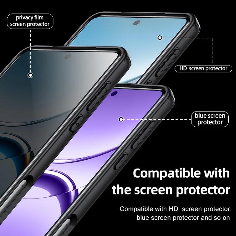 Для OPPO Find X8 Pro Магнитный чехол-бампер из матового поликарбоната с поддержкой Magsafe для Find X8 Find X7 Ultra Беспроводная зарядка Адсорбция Задняя крышка