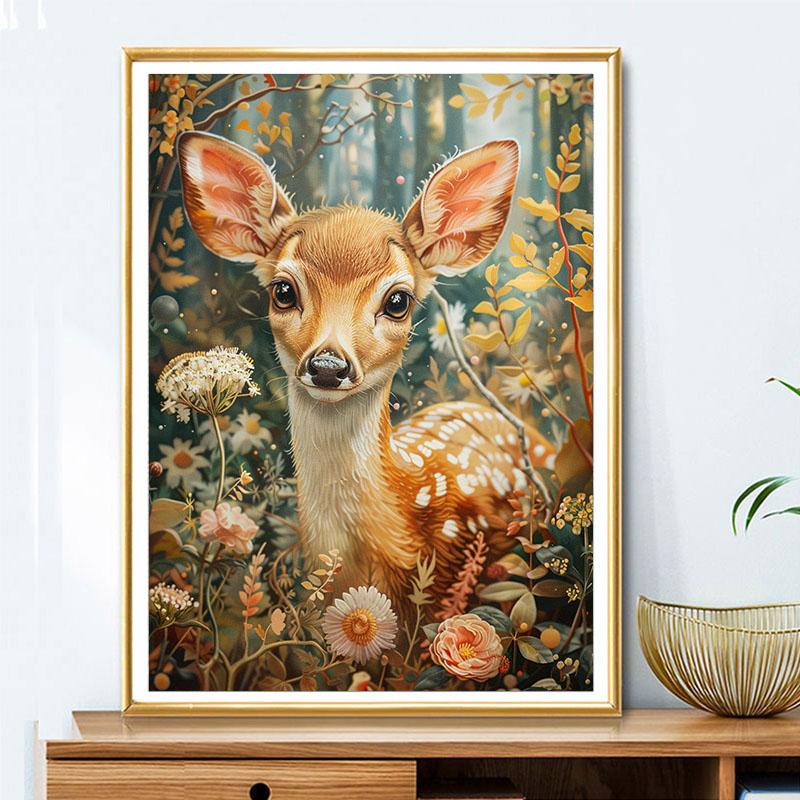 5d DIY Алмазная картина, вышивка крестом, животное, лось, олень, рукоделие, алмазная вышивка, мозаика, полный круглый дрель, домашний декор