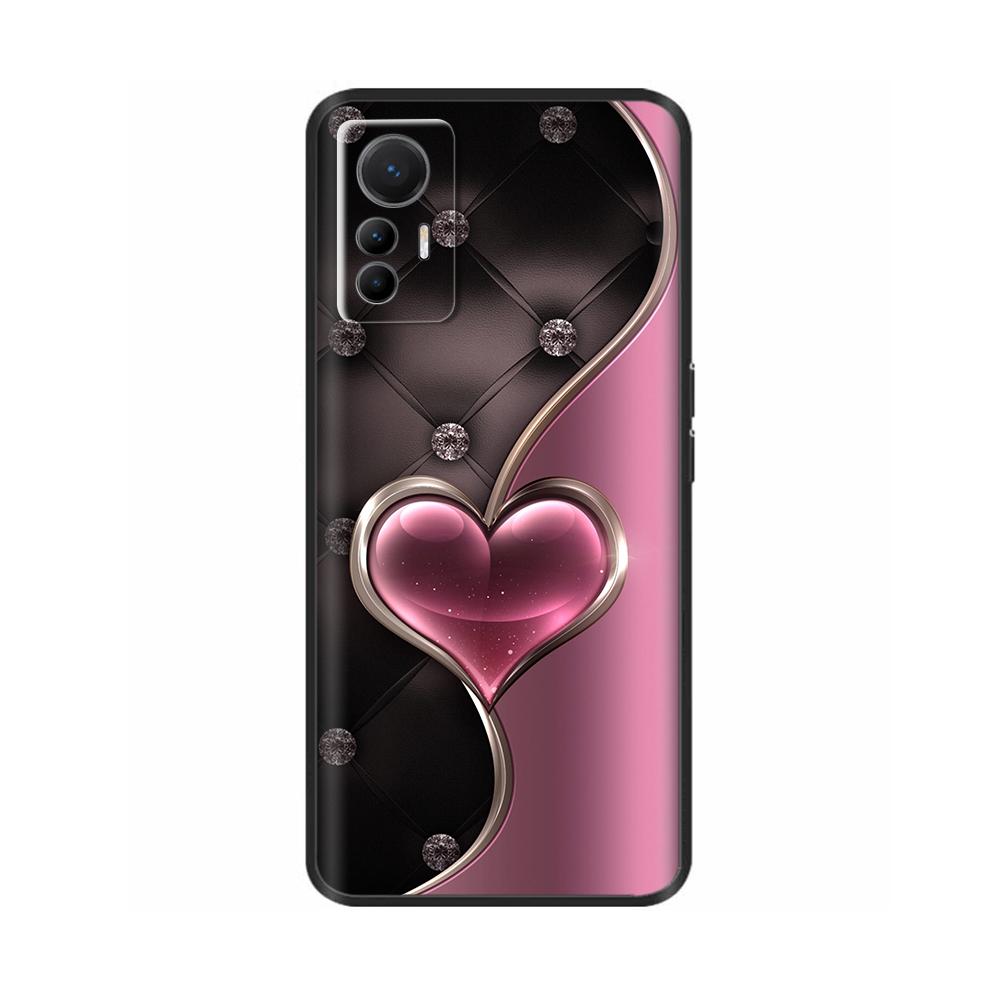Чехол для Xiaomi Redmi Note 12S Мягкий ТПУ Силиконовая Задняя Крышка Чехол для Телефона Redmi Note 12S Для Чехла Redmi Note 12S Защитные Fundas