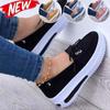 Women Fashion Shoes Platform Lightweight Loafers Shoes Casual Wedges Shoes Thick Bottom Female Shoes