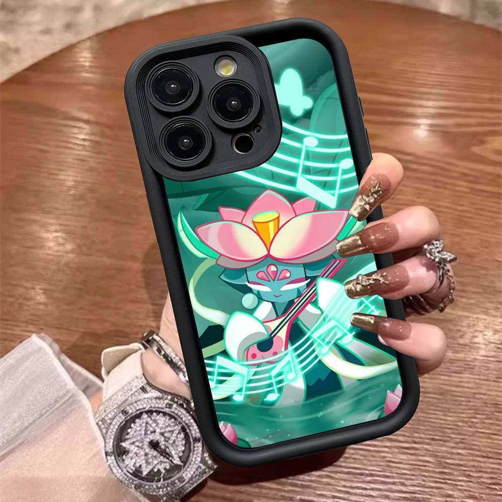 Чехол для телефона для мобильной игры C-Cookie Run Kingdom Для iPhone 17 16 15 13 11 12 14 Pro Max Plus Силиконовая Накладка