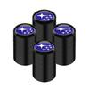 4PCS Car Wheel Tire Valve Caps Tyre Rim Stem Covers For Subaru WRX Forester XV Outback Impreza Legacy STI BRZ Tribeca bb1