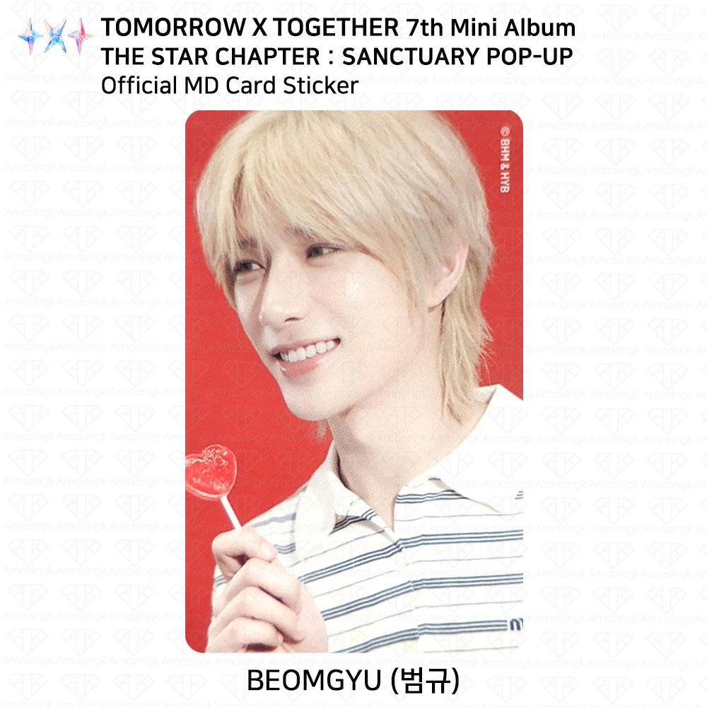 TXT 7-й мини-альбом The Star Chapter : SANCTUARY POP-UP MD Специальная фотокарточка