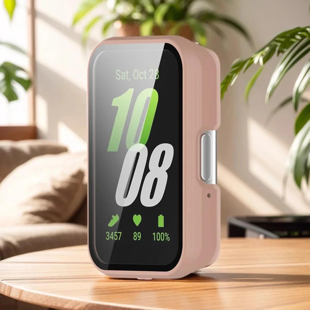 Защитный чехол для смарт-часов Samsung Galaxy Fit 3 SM-R390, чехол для ПК с закаленным стеклом, устойчивый к падениям и царапинам