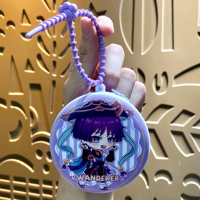 Мини Кошечка удачи Кошечка монета брелок и сумка для наушников подарок