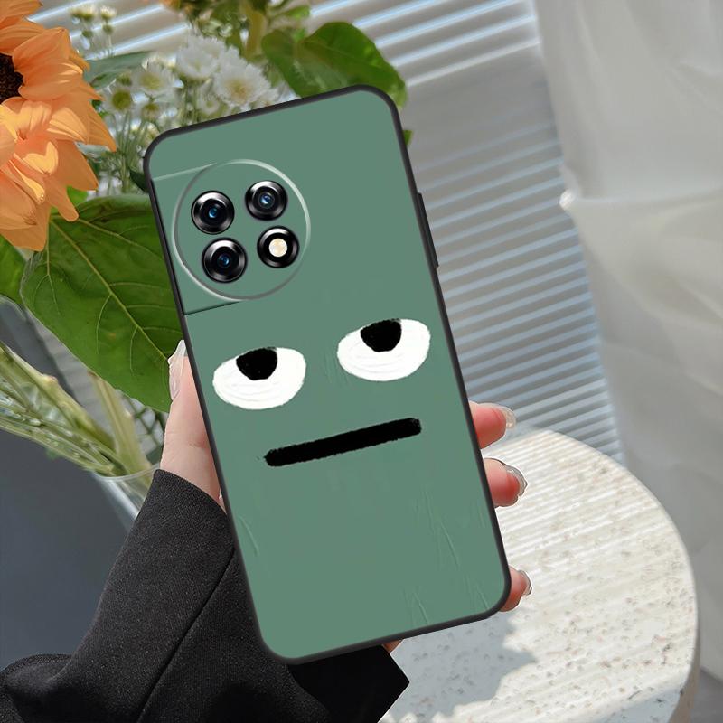Забавный чехол с выражением лица для OnePlus Nord 5 CE 2 3 4 Lite N20 N30 OnePlus 13T 13R 15 13 12 11 10 10T 8T 15R