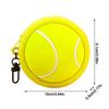 Soccer Sports Series Coin Purse Wallet Tennis Silicone Earphone Bag Basketball Purse Bag  Travel