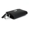 ARMANI Armani Coin Case Y4R500 Y138E 81072 Coin Purse with Key Ring Black Black [Item]