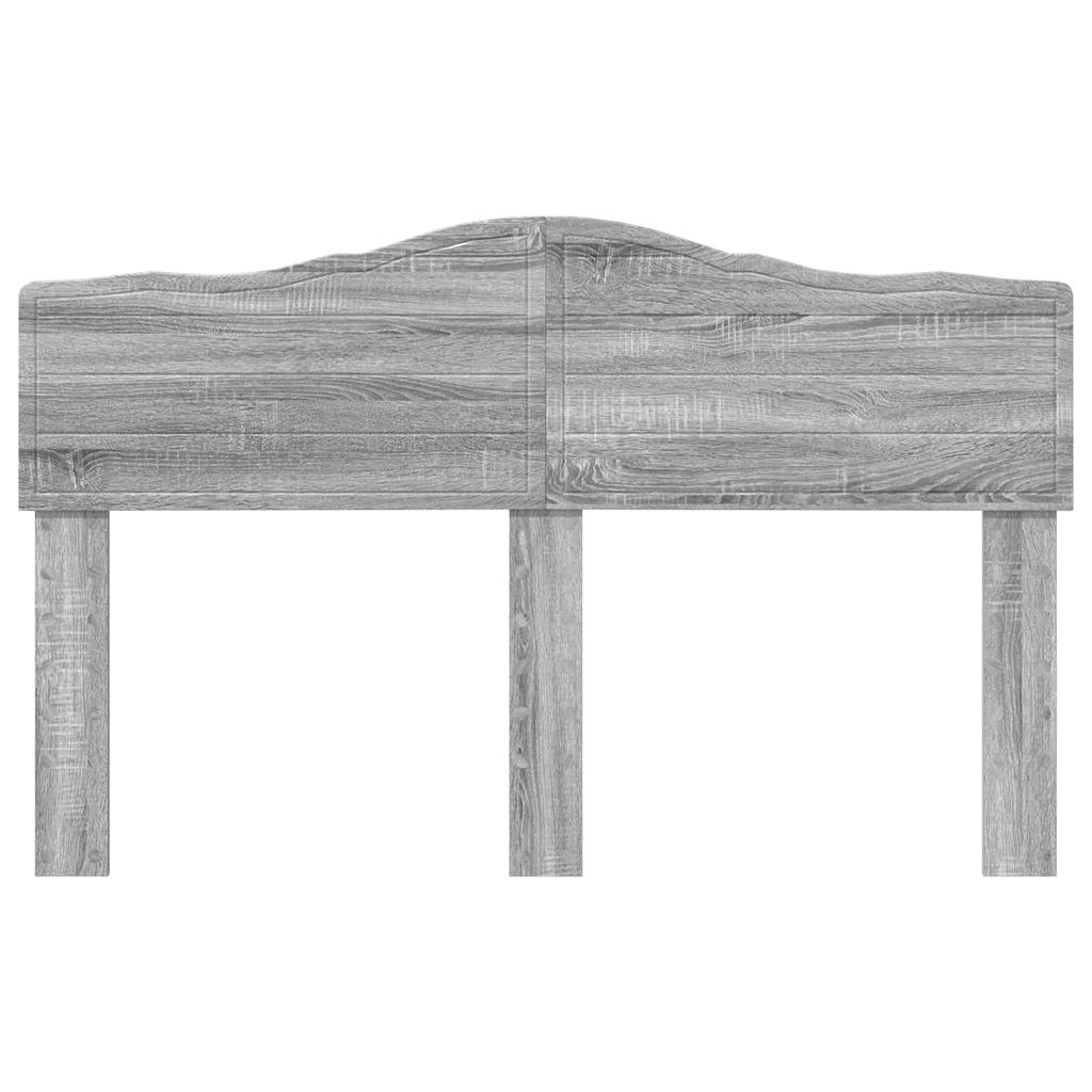 Headboard Grey Sonoma Wood Based Material