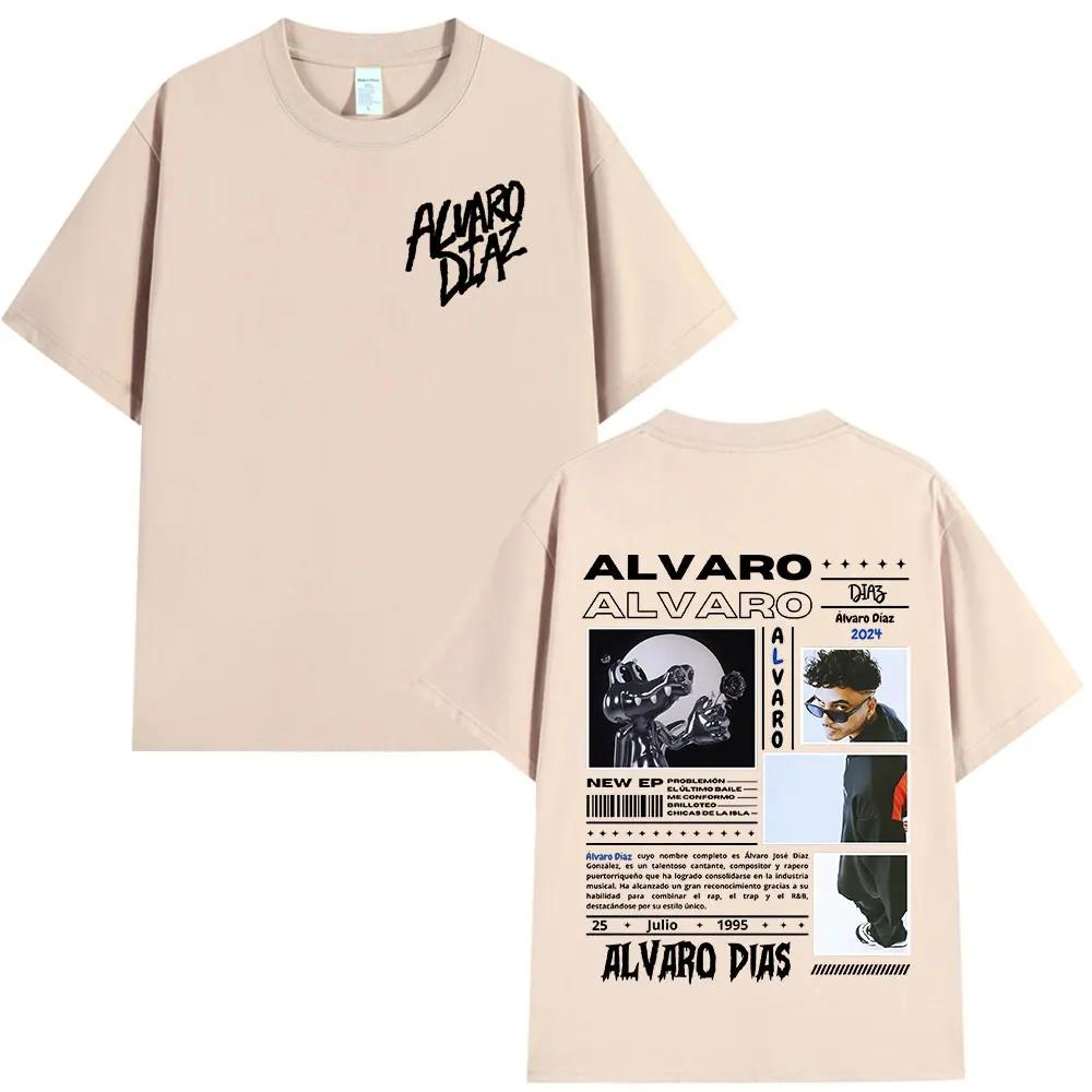 Alvaro Diaz Sayonara Album Graphic T Shirts Unisexs Clothing Hip Hop Fashion Oversized Short Sleeve Tshirt Casual Tshirts
