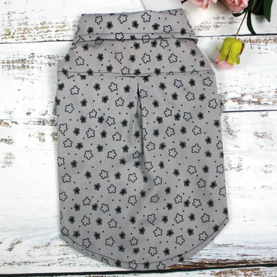 Одежда для домашних животных, износостойкий летний свитшот из полиэстера для щенков с уникальным рисунком, одежда для домашних животных на каждый день