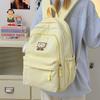 Школьный рюкзак японский простой инс милый большой вместимости школьный рюкзак для девочки универсальный рюкзак высокая ценность легкая повседневная простая сумка