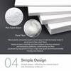 Quarter Circle Home Floating Shelves PVC Wall Corner Storage Rack Floating Corner Shelf  Kitchen