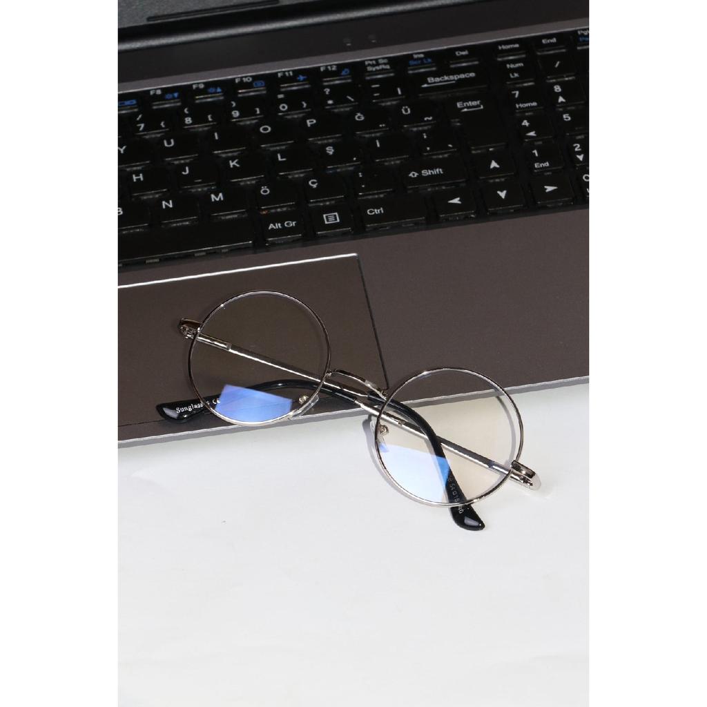 Unisex Original Blue Light Protection Computer Glasses Silver