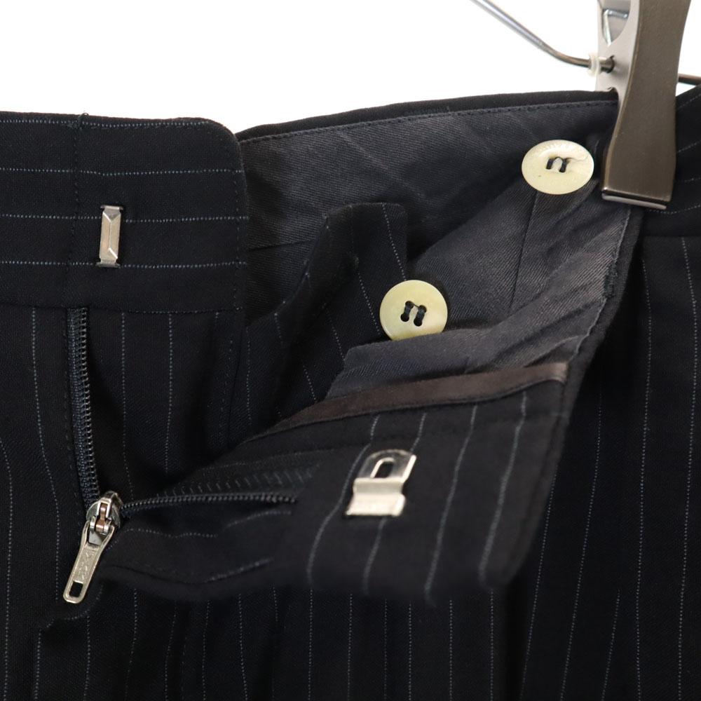 Костюм в полоску Polo by Ralph Lauren Сделано в Испании Комплект 40 Угольно-черный Мужской Б/у