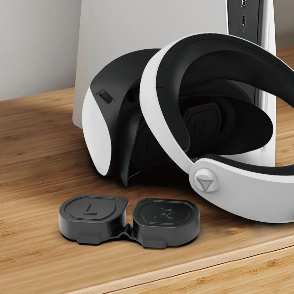 Силиконовая крышка для линз очков для шлема, пылезащитная защита, крышка для линз для PS VR2 VR, защитный аксессуар для крышки линз