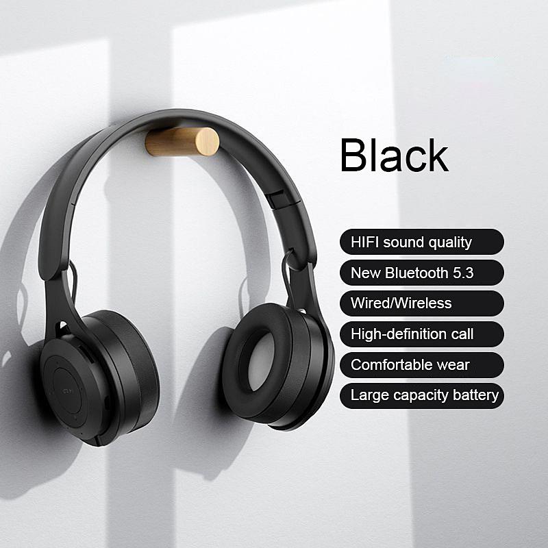 Xiaomi Wireless Bluetooth 5.3 Headphones HiFi Stereo Headset True Sports Gaming Earphones Foldable With TF/AUX Music Player With HD Mic