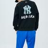 MLB Свитшоты Like Collection Унисекс Черный Круглый вырез Умеренный Обычный 31MT08011-50L