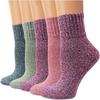 5 Pairs of Luxuriously Soft Thermal Socks Insulated for All-Weather Warmth Durable Stylish for Casual Outdoor and Sports Fall Winter Socks