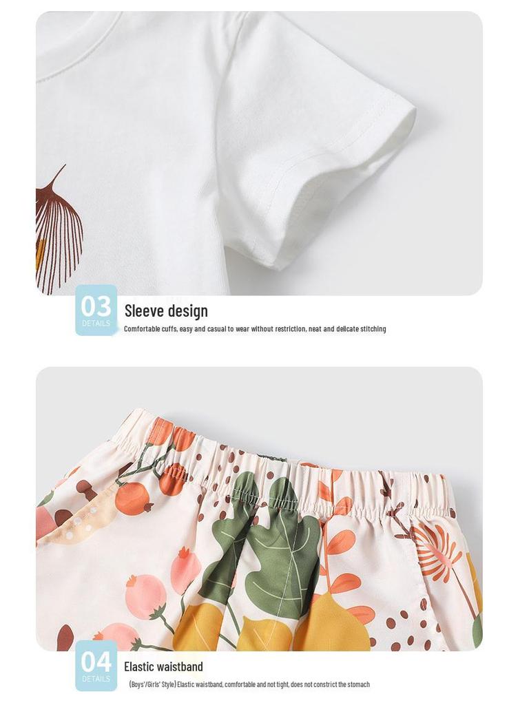 Летний наряд для родителей и детей 2025: Комплект длинных брюк для матери и сына/дочери для троих/четверых