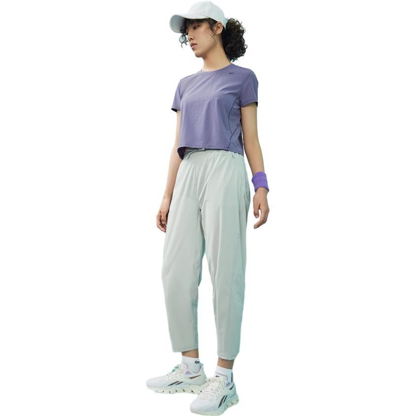 (WMNS) Женская футболка с коротким рукавом Reebok Sportswear 'Фиолетовая' 23RCS408WGP0