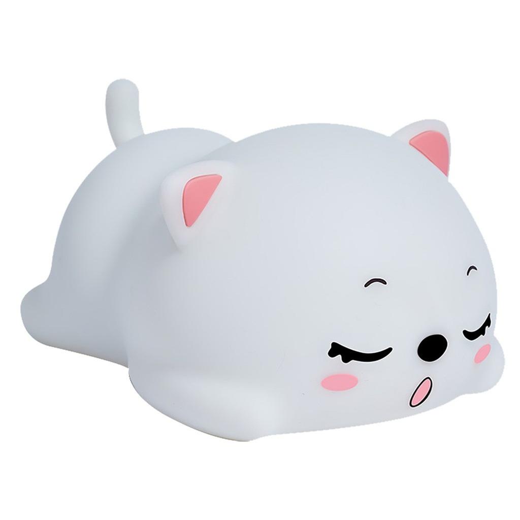 LED Nursery Night Lights For Kids Cute Silicone Baby With Contact Sensor