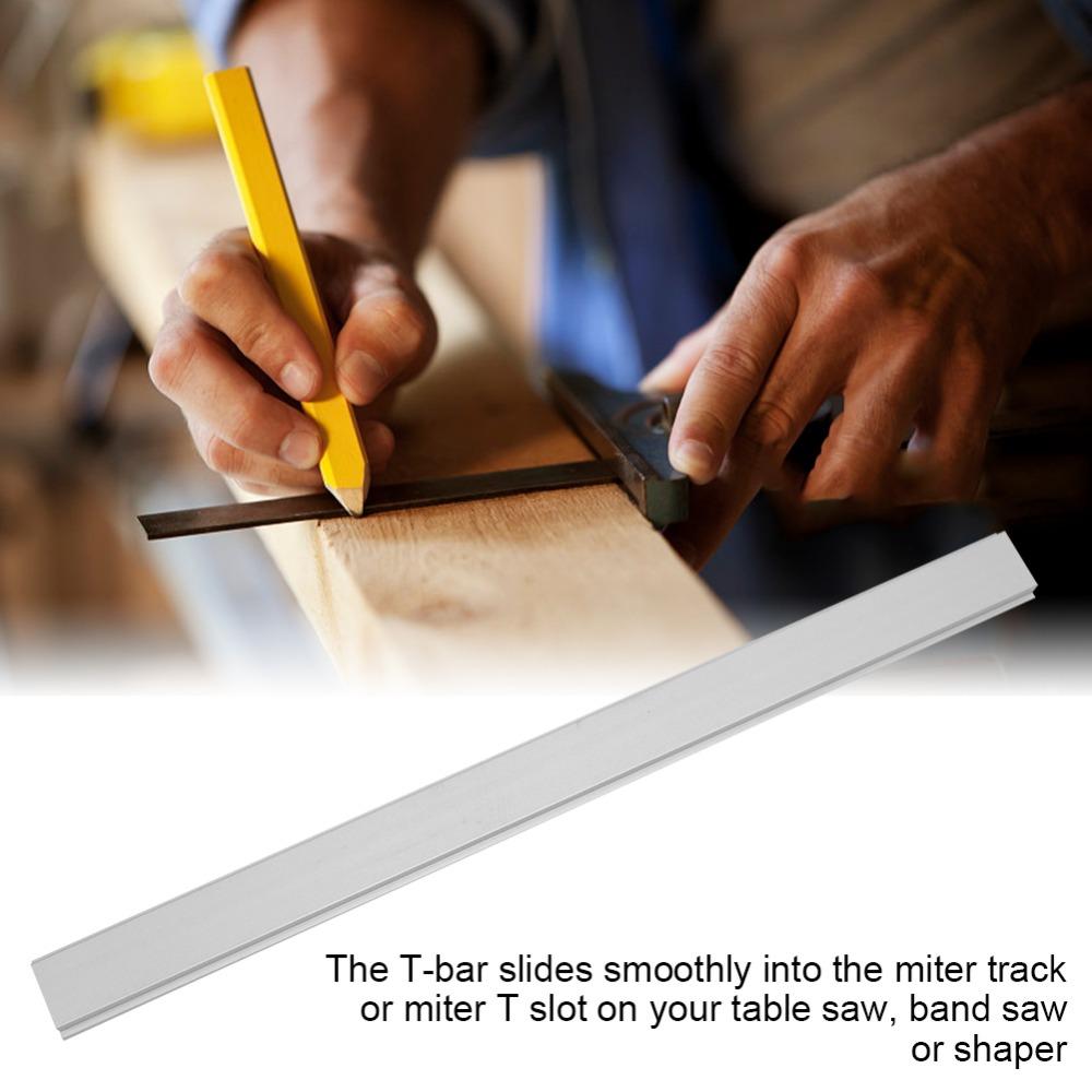 Non-Porous Aluminum Alloy T-Track 100/200/300mm Slide Slab T-Track Slot Miter  Carpenter Tool