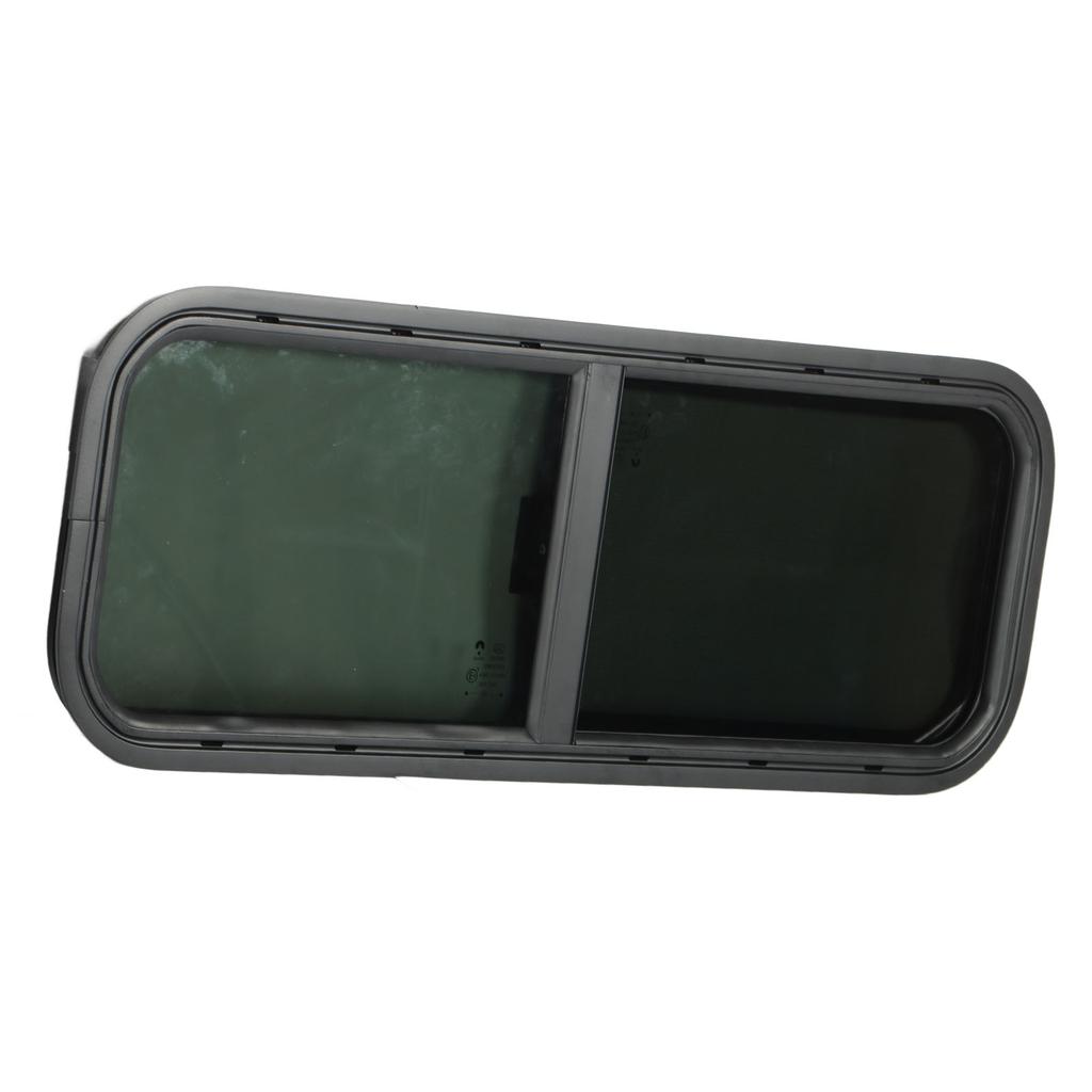 900x300 мм круглое угловое раздвижное окно для автофургона черное закаленное стекло шторное окно для кемпера-трейлера