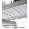 Yamazaki Tower Under-Table Tension Rod Storage Rack White, 30x23.7x8cm Tissue & Remote Organizer 6007
