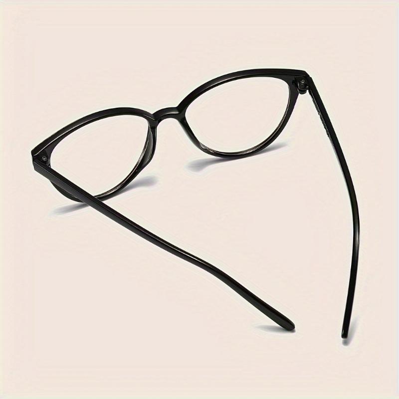 2/3 Pack Fashion Retro Anti-Blue Light Pochromic Glasses Classic Cat Eye Triangle Eyeglasses