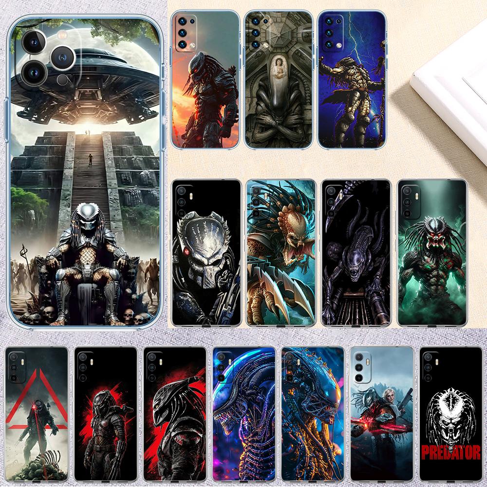 Чехол для телефона Aliens vs Predator Xenomorph для Motorola Moto Edge Plus G200 G23 E13 E15 E20 E30 G62 G71 G72 G75 G24 G15 Power