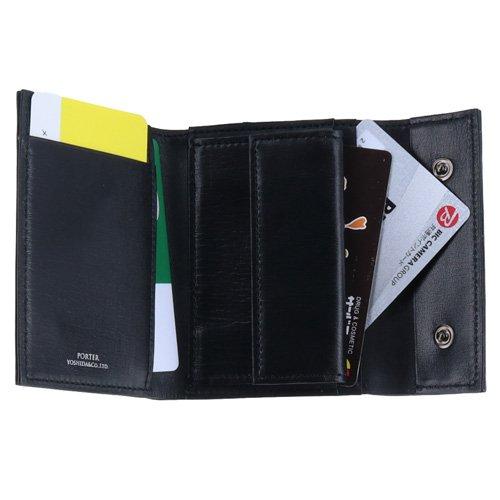 Porter Nylon Mini Wallet Folding Black (Porter) Men's [PLUME] 1.