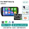 9-дюймовый автомобильный мультимедийный проигрыватель Android 14 Qualcom для SEAT Ibiza 6j 2009 2010 2011 2012 2013 беспроводной Carplay Android Auto 4G