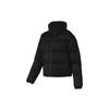 Warm Stand Collar Casual Short Down Jacket Women Outerwear Black 580970-01