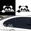 Creative Cute Peeking Panda Car Stickers Universal Waterproof Occlusion Scratch Panda Decal Colorful Funny Auto Decoration