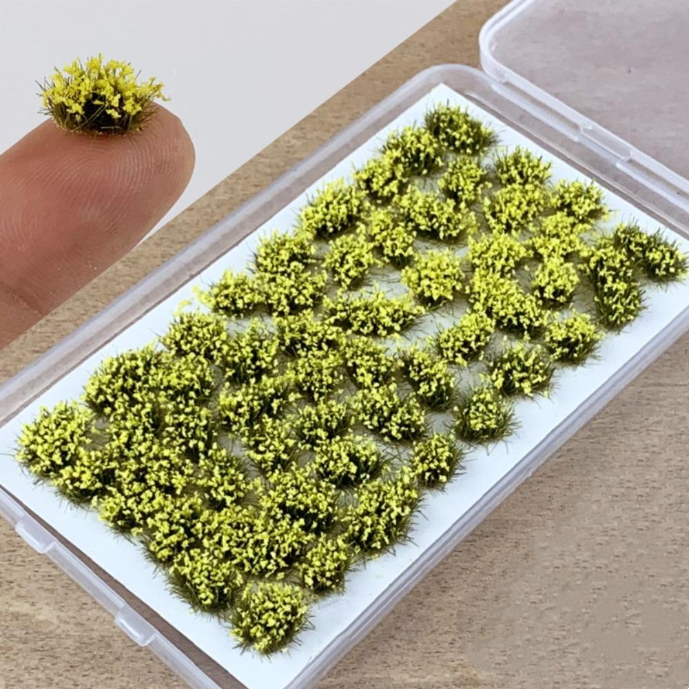 Симуляция Миниатюрная Гроздь Цветов DIY Модель Строительства Изготовление Цветочная Трава Модель Железной Дороги Поезд Искусственный Статический Цветочный Модель