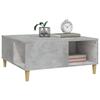 VidaXL Coffee Table Concrete Grey 80x80x36.5 Cm Engineered Wood 821096
