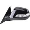 Совместимо Для Honda Accord 2008 2009 2010 2011 2012 2013 Автомобиль 8 проводов Зеркало заднего вида в сборе Электрическое складывание Обогрев Поворотный сигнал(Только-Лево
