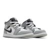Air Jordan 1 Mid Toddler 'Light Smoke Grey' (Unisex) Light Smoke Grey / Anthracite / White Toddler Shoes 640735 078