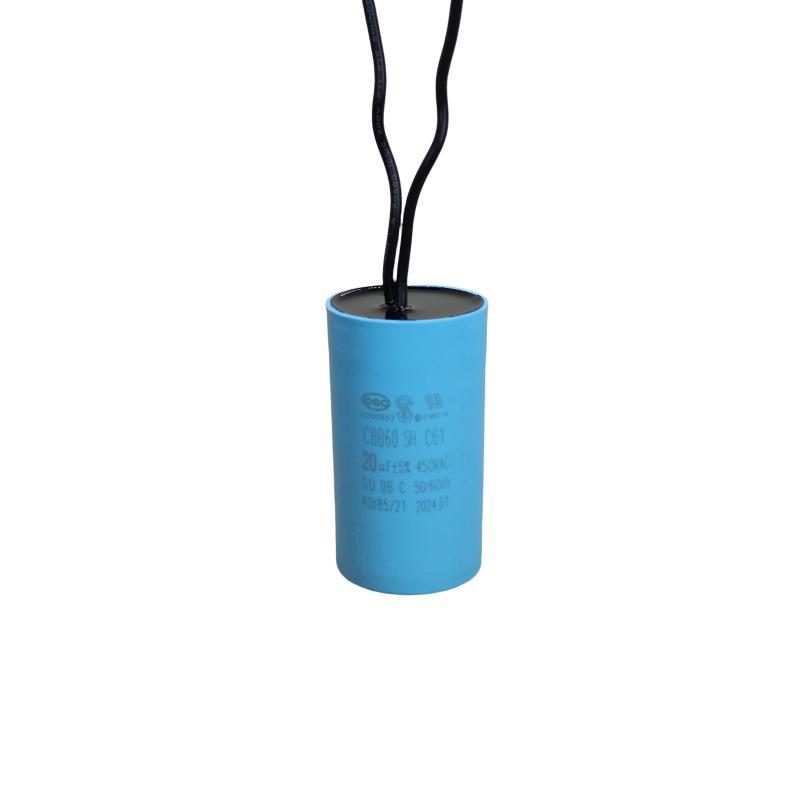 Explosion-Proof CBB60 Washing Machine Capacitor: 6/12/15/20/25uF