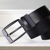 Мужской универсальный двухсторонний ремень из коровьей кожи с вращающейся пряжкой