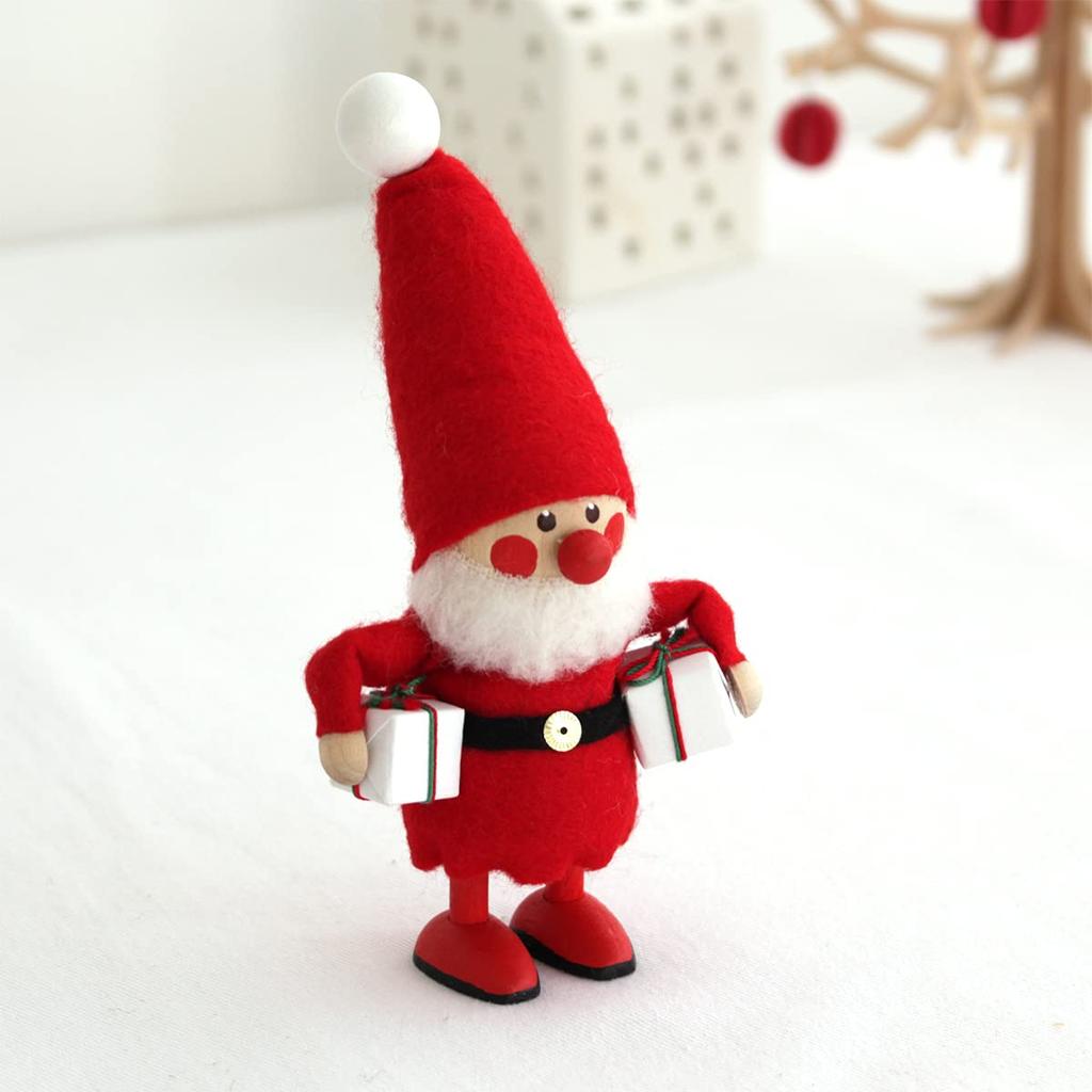 NORDIKA Nisse Christmas Wooden Doll (Greedy Santa/Red/NRD120074)